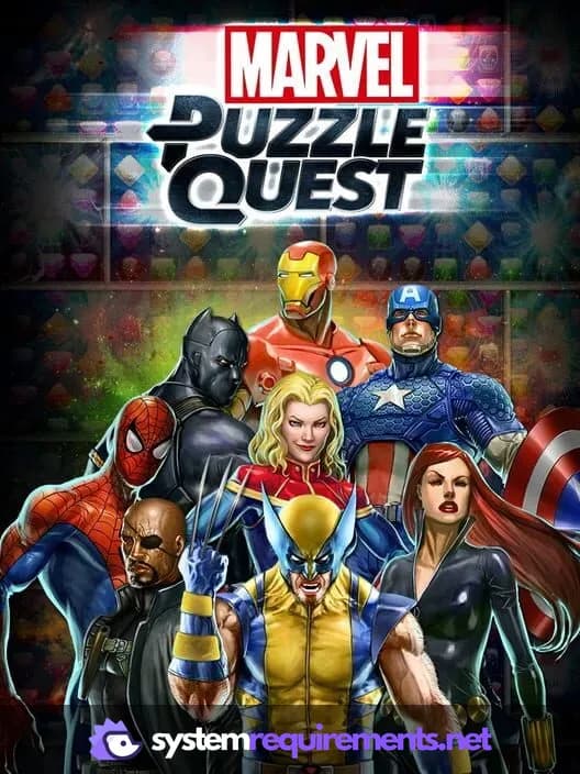 MARVEL Puzzle Quest PC game cover art