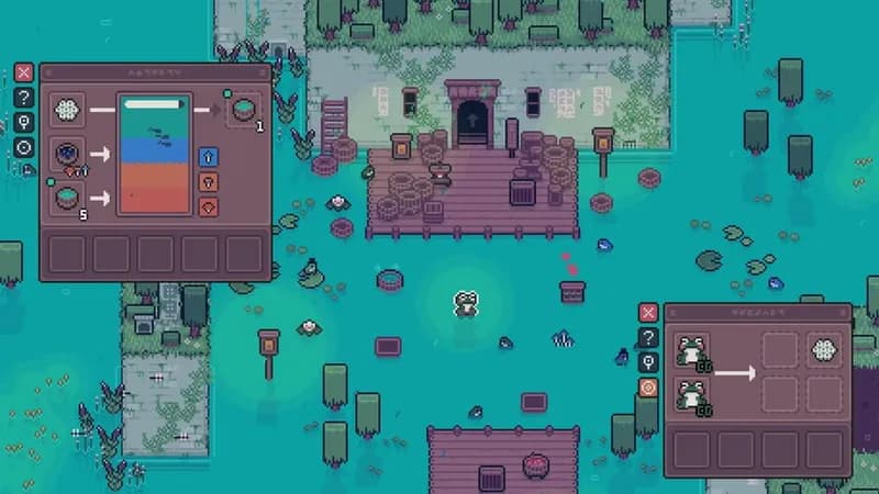 Mudborne: Frog Management Sim gameplay screenshot 2