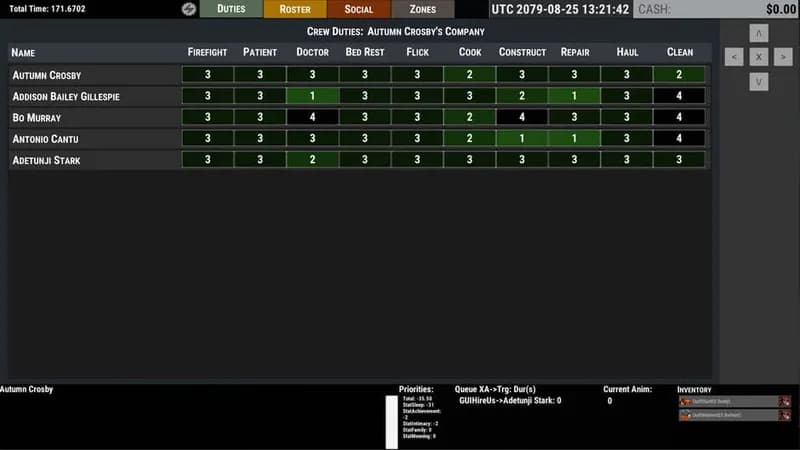 Ostranauts gameplay screenshot 2