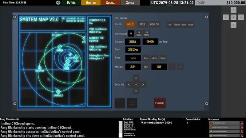 Ostranauts gameplay screenshot 4