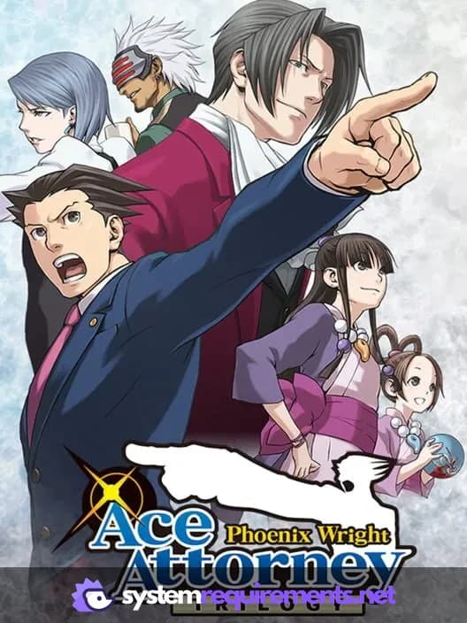 Phoenix Wright: Ace Attorney Trilogy PC game cover art