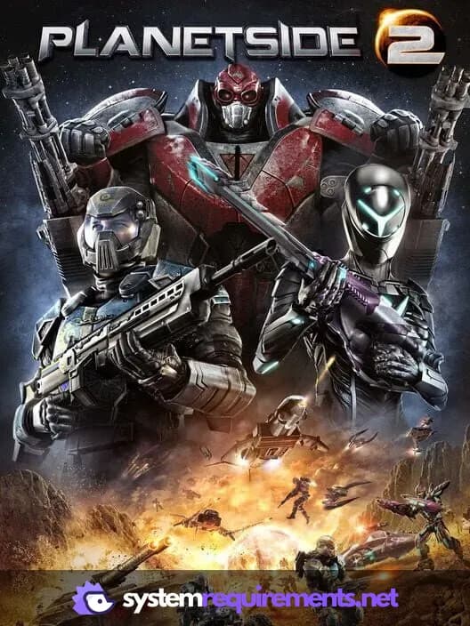 PlanetSide 2 PC game cover art