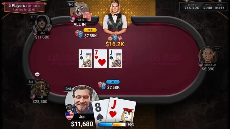 Poker Championship gameplay screenshot 4