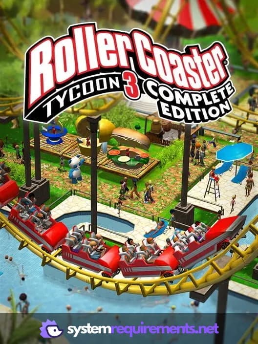 RollerCoaster Tycoon 3: Complete Edition PC game cover art