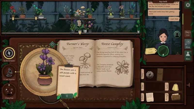 Strange Horticulture gameplay screenshot 1