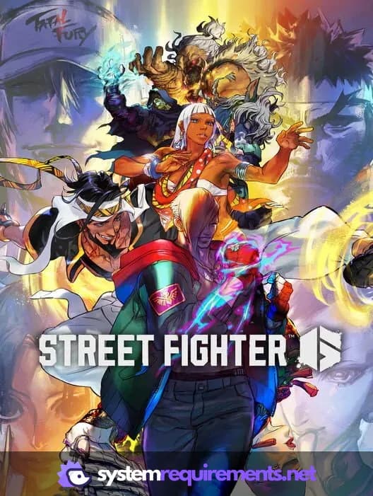 Street Fighter 6 PC game cover art