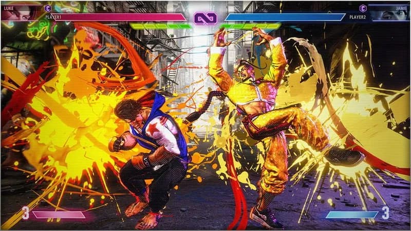 Street Fighter 6 gameplay screenshot 1