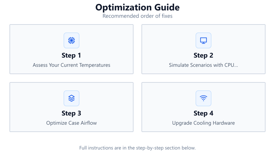 Optimization Guide: Recommended order of fixes