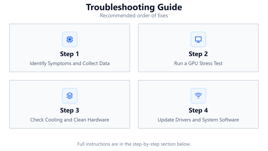 Troubleshooting Guide: Recommended order of fixes