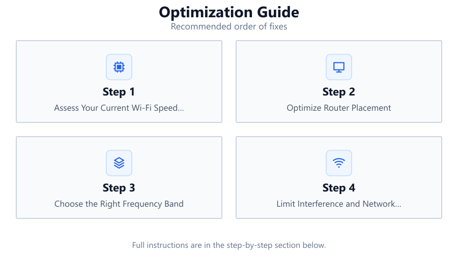 Optimization Guide: Recommended order of fixes