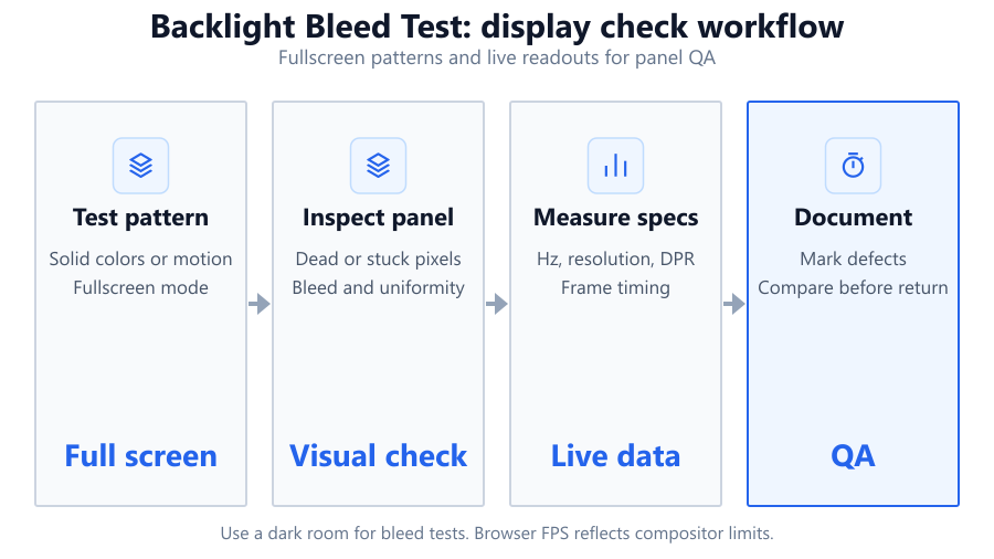 backlight bleed pipeline schematic